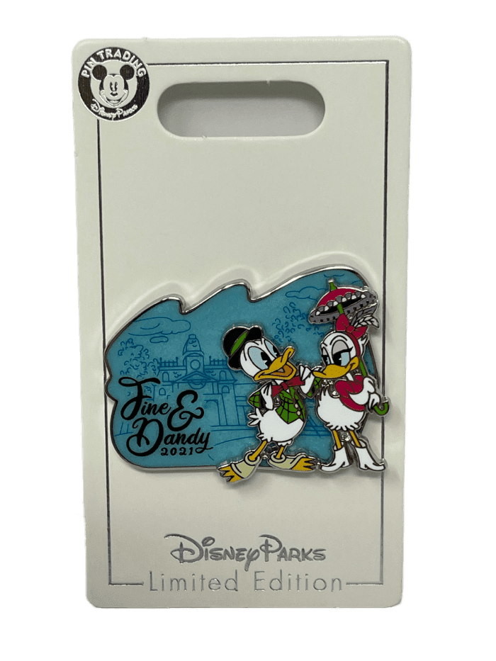 Disney Fine & Dandy 2021 Daisy and Donald Pin Limited Edition