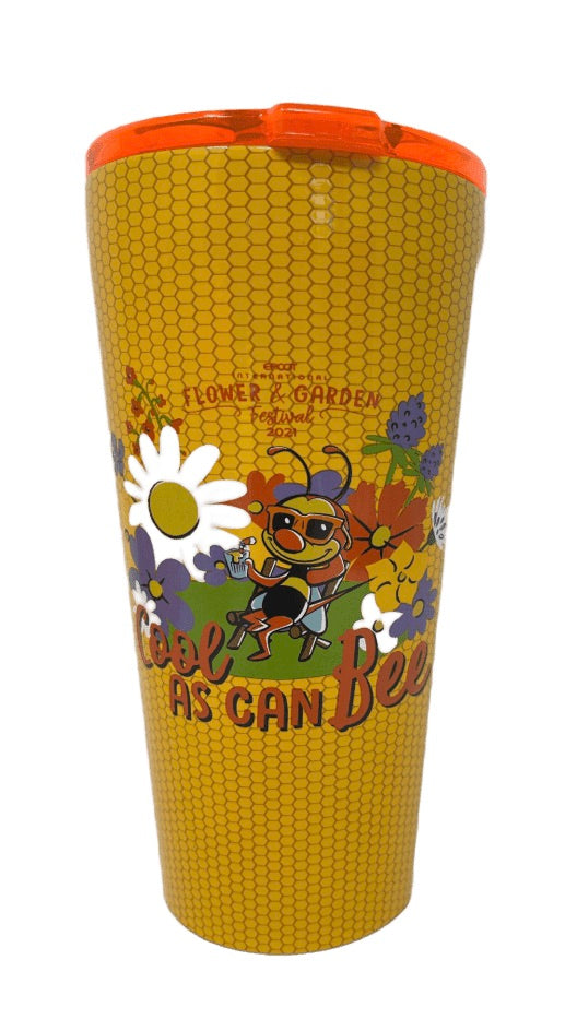 Disney 2021 Epcot Flower and Garden Festival Spike Stainless Steel Tumbler by Co