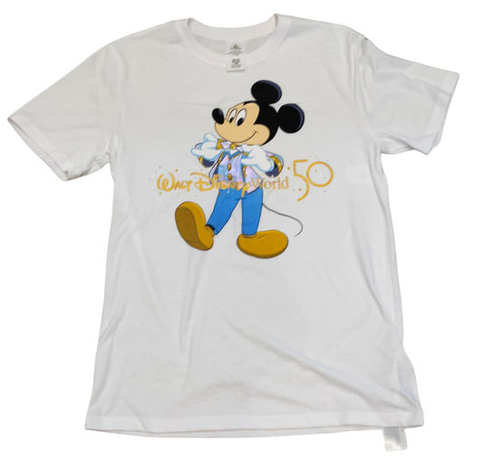 Walt Disney World 50th Anniversary Mickey Iridescent Shirt