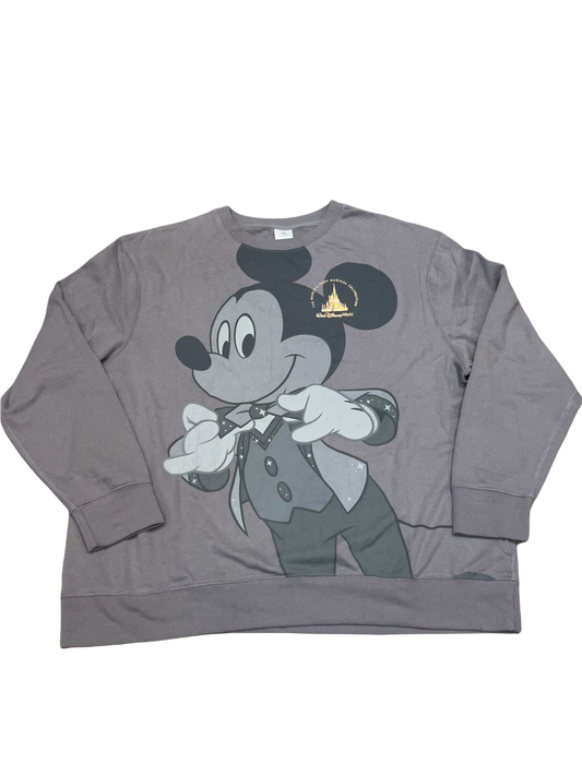 Walt Disney World 50th Anniversary Mickey Pullover Sweatshirt Vault