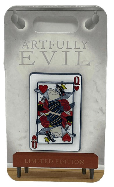 Disney Artfully Evil Queen of Hearts Pin-Limited Edition