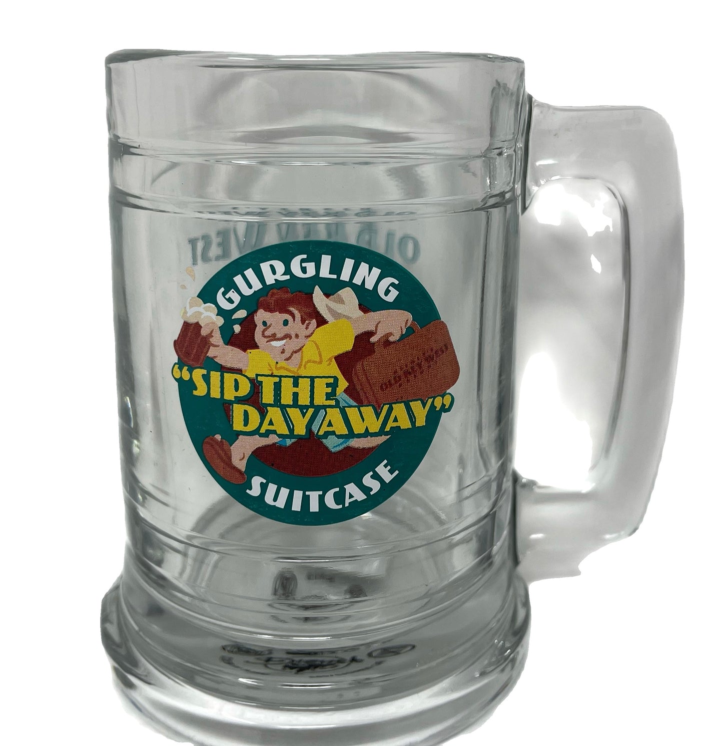 Disney Old Key West Resort DVC Owner Gurgling Suitcase Mug