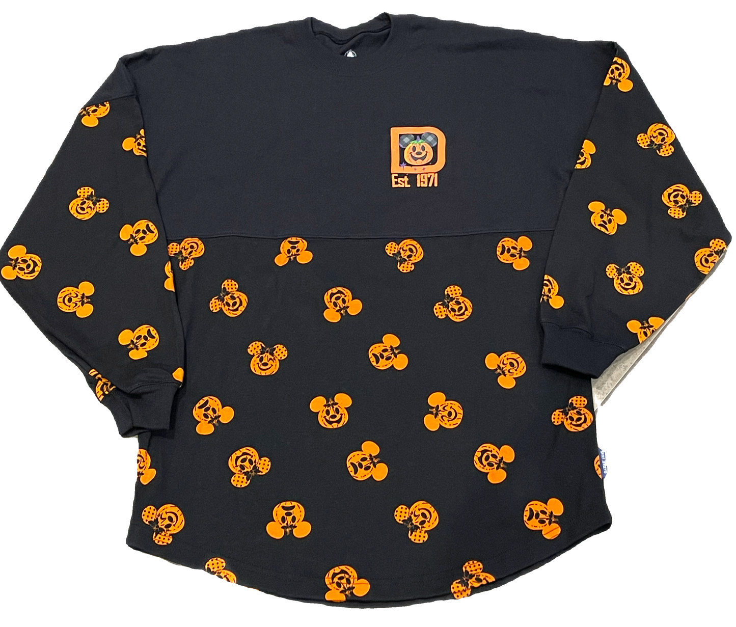 Disney World Mickey Minnie Pumpkin Spirit Jersey for Adults Halloween