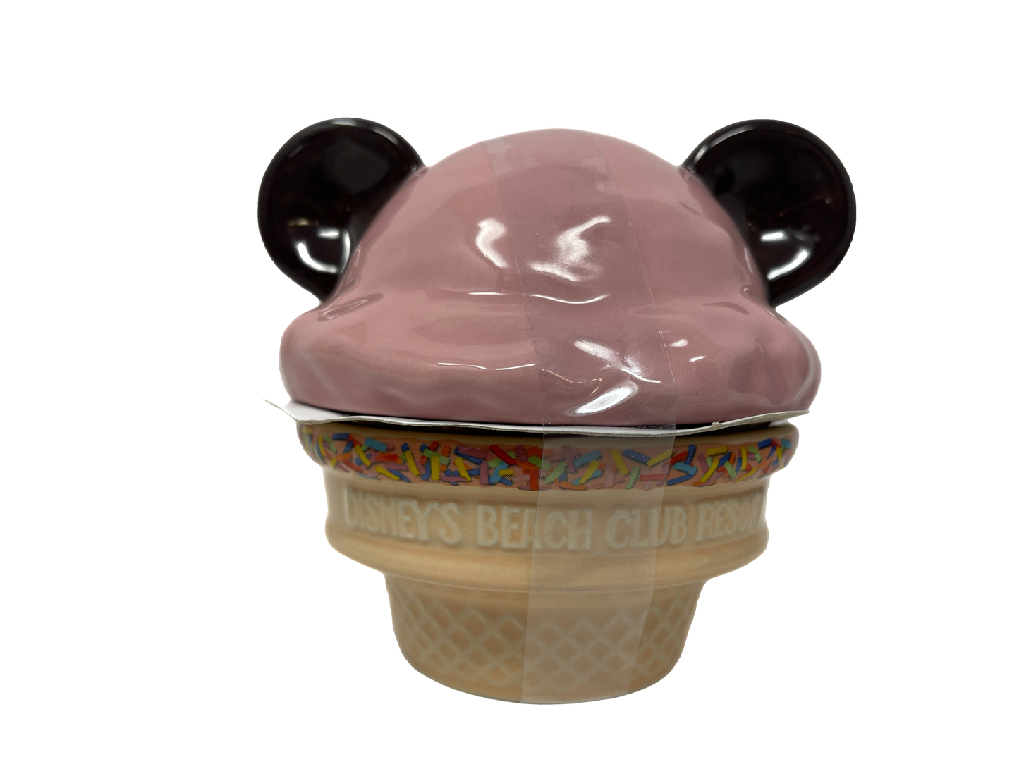 Disney Beach Club Resort Mickey Ice Cream Cone Bowl