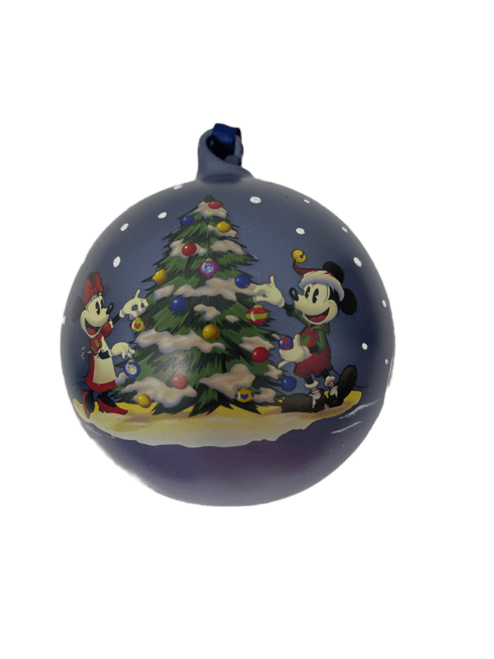 Disney Epcot Germany Frohliche Weihnachten Mickey and Minnie Ornament