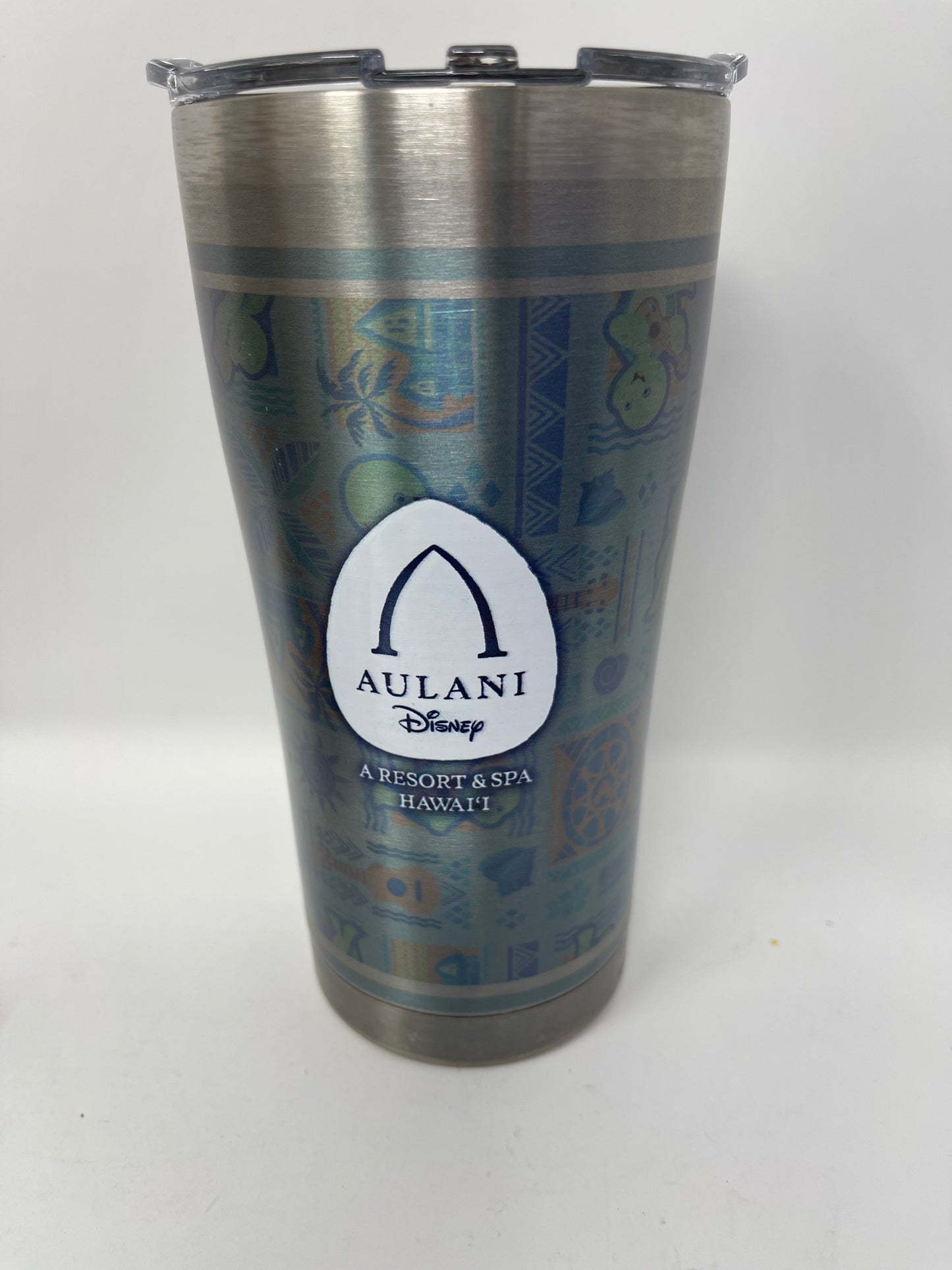 Disney Aulani Exclusive Olu Mel Stainless Steel Tervis Cup with Lid