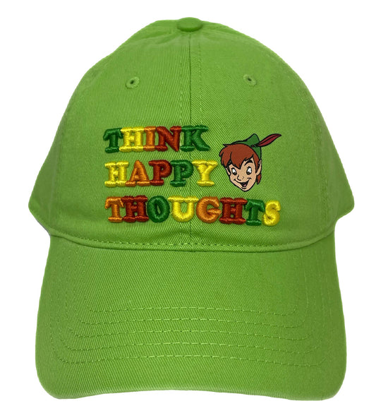 Disney Peter Pan Think Happy Thoughts Baseball Hat