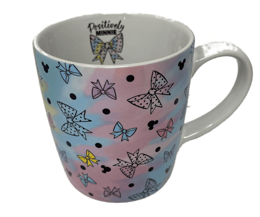 Disney Positively Minnie Iridescent Tie Dye Bow Mug