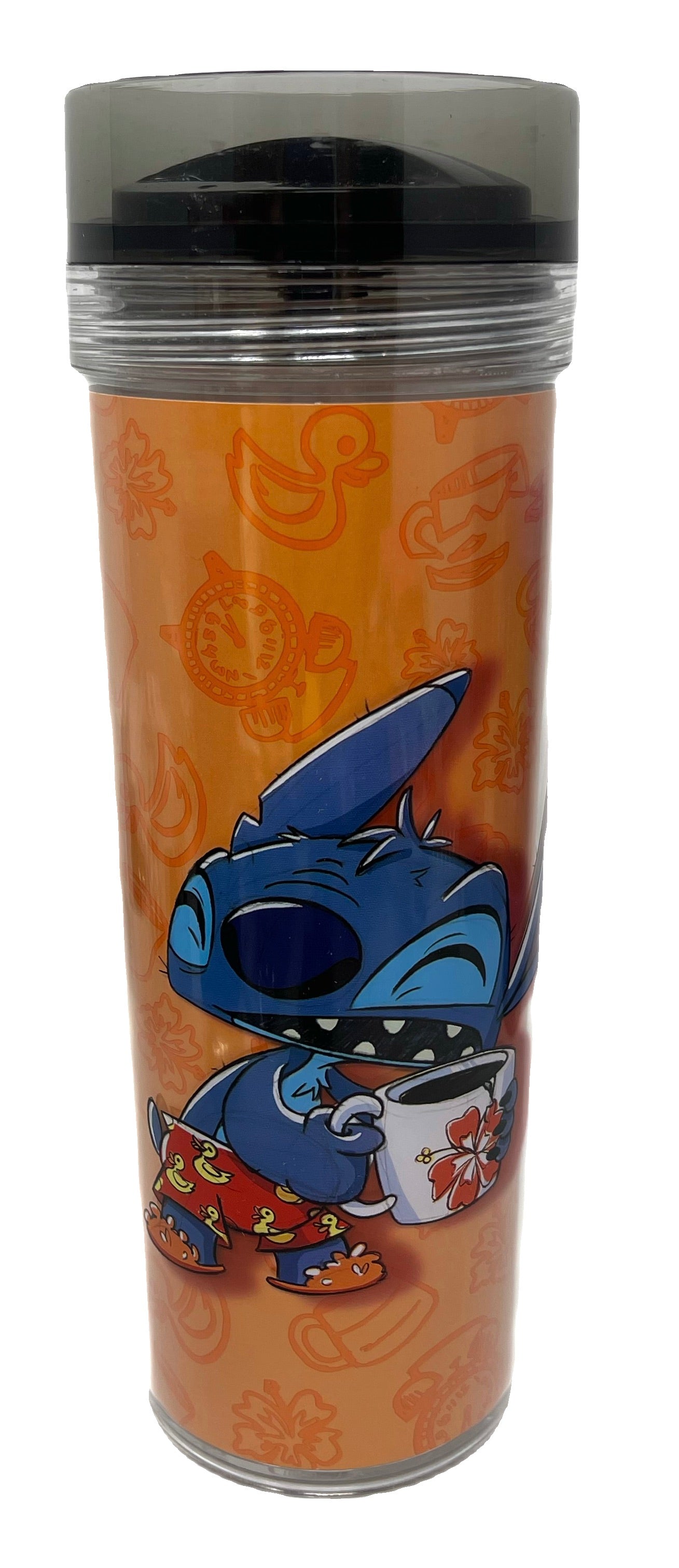 Disney Stitch Travel Tumbler Cup-“I Don’t Do Mornings”