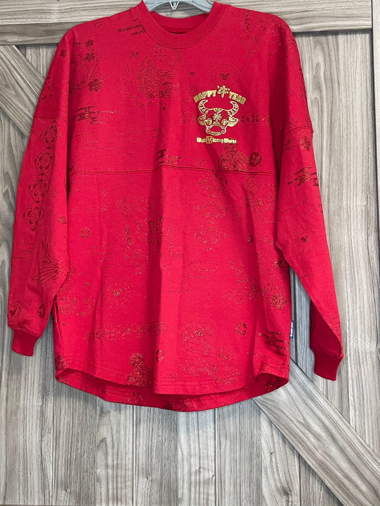 Disney Lunar New Year 2021 Glitter Mickey Spirit Jersey