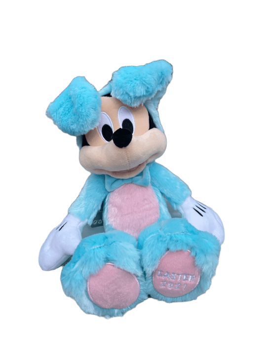 Disney Parks Mickey Mouse Easter Bunny 2021 17” Plush