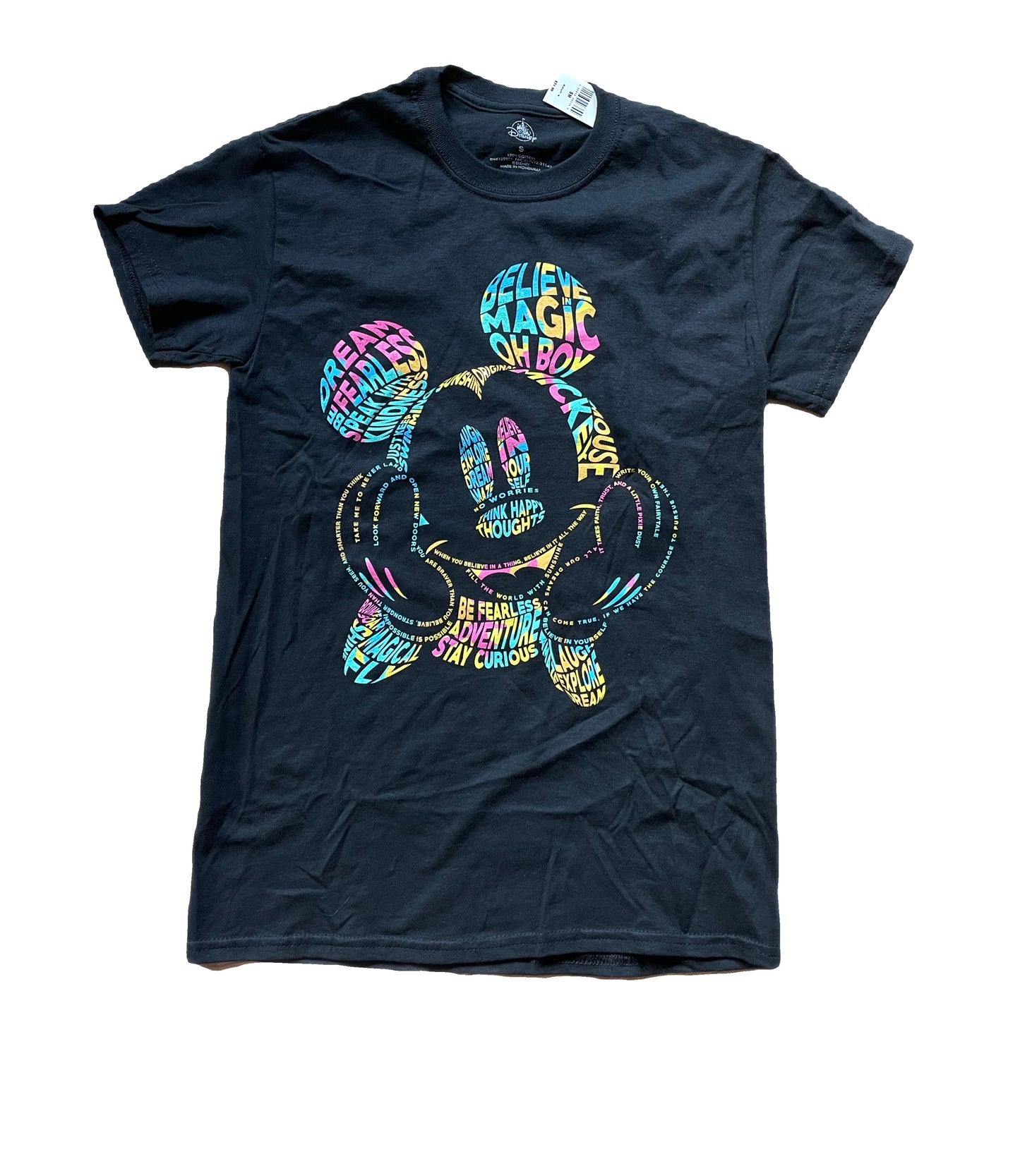 Disney Phrases Mickey Tie Dye Shirt