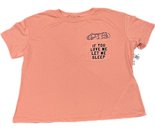Disney Lady and the Tramp Shirt-If You Love Me Let Me Sleep