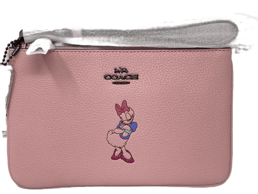 Disney X COACH Daisy Duck Wristlet