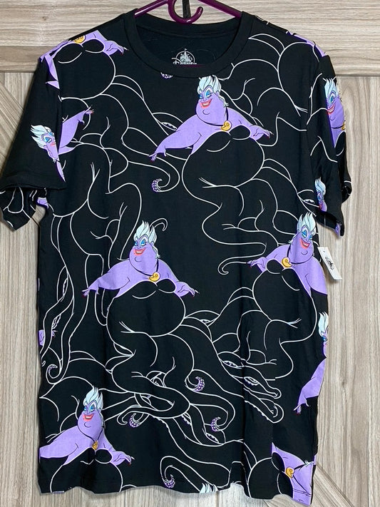 Disney Ursula All Over Print Mens Unisex Shirt