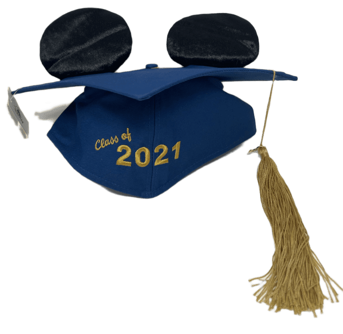 Disney Class of 2021 Mickey Mouse Graduation Cap Hat