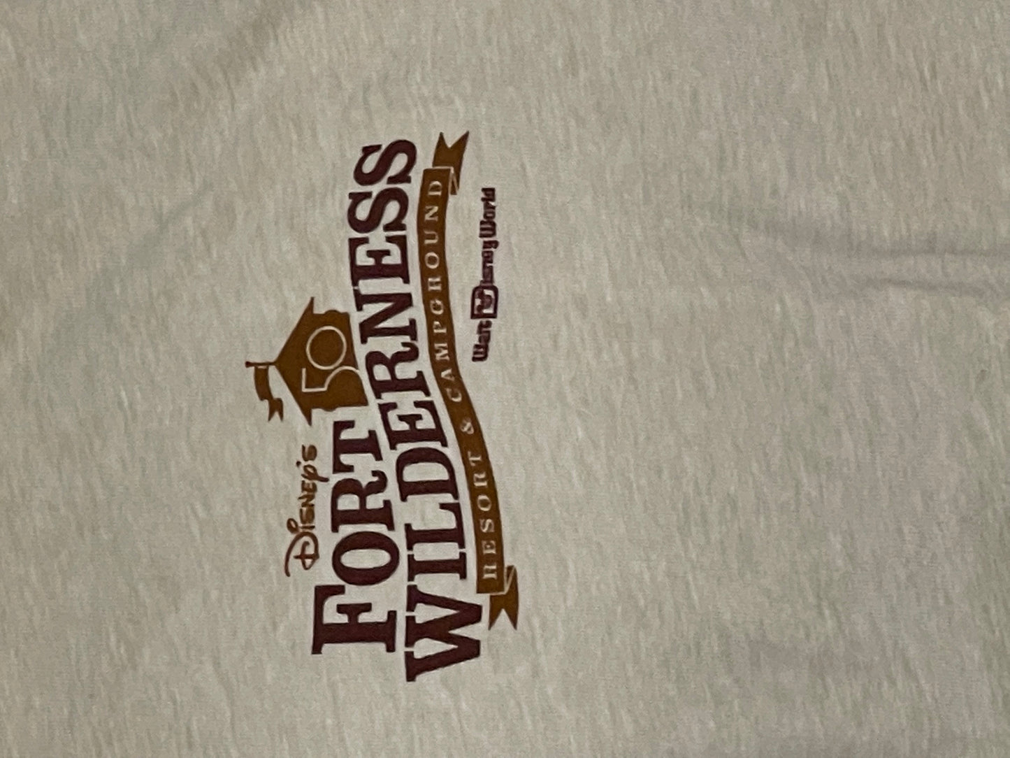 Disney Fort Wilderness 50th Anniversary Camping Rules Shirt