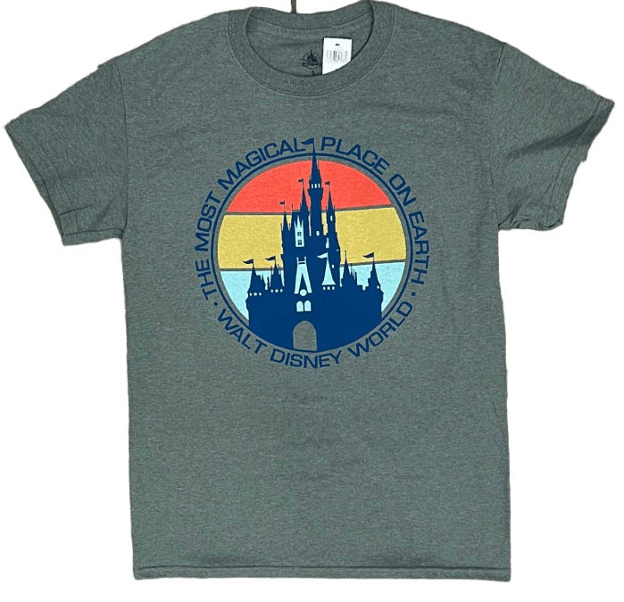 Walt Disney World The Most Magical Place on Earth Castle Shirt for Adults