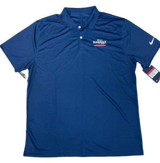 Disney Boardwalk Resort Nike Dri Fit Polo Shirt Standard Fit Small