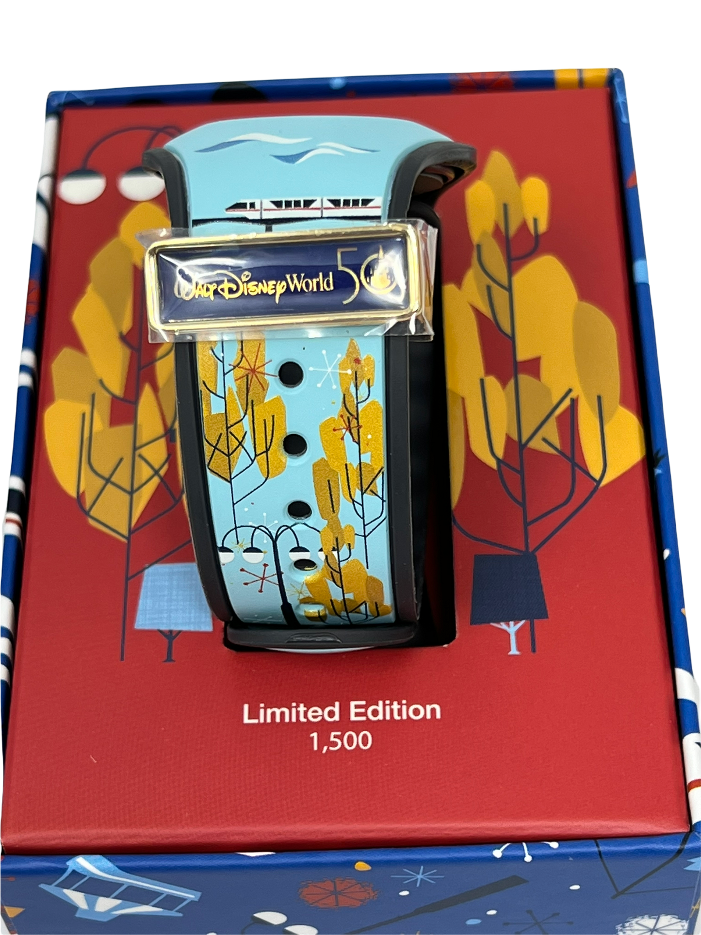 Walt Disney World 50th Anniversary Contemporary Resort Magicband-LE 1500