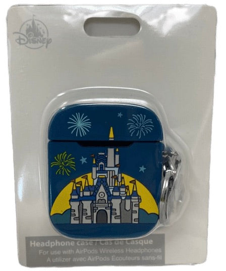 Walt Disney World Cinderella Castle Apple AirPods Headphones Silicone Case