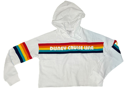 Disney Cruise Line Rainbow Pullover Hoodie for Women