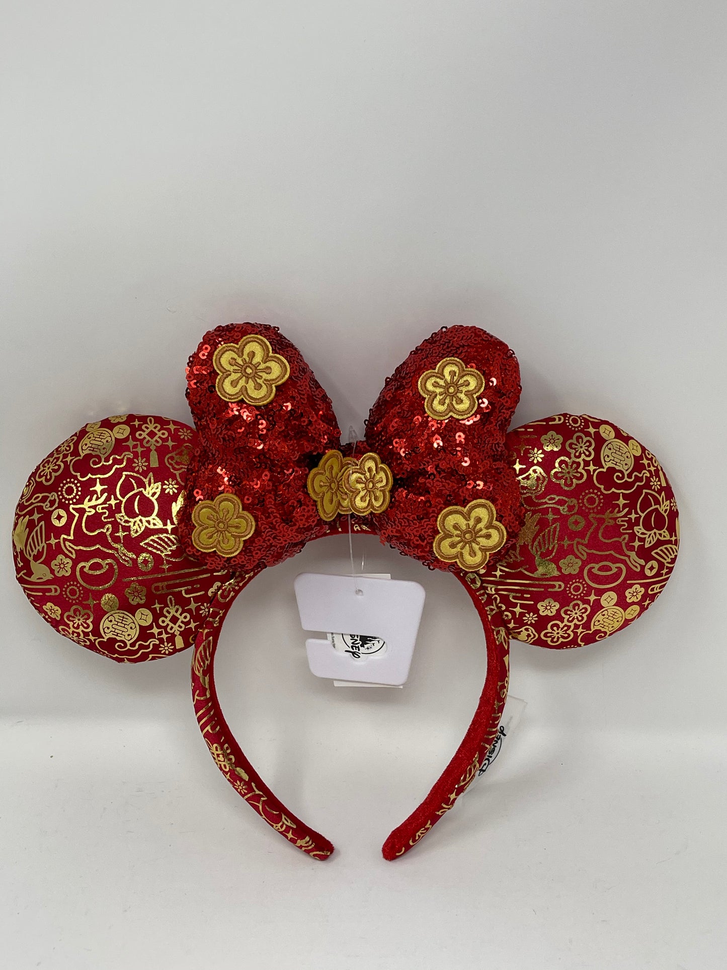 Disney Lunar New Year 2021 Minnie Mouse Ear Headband for Adults