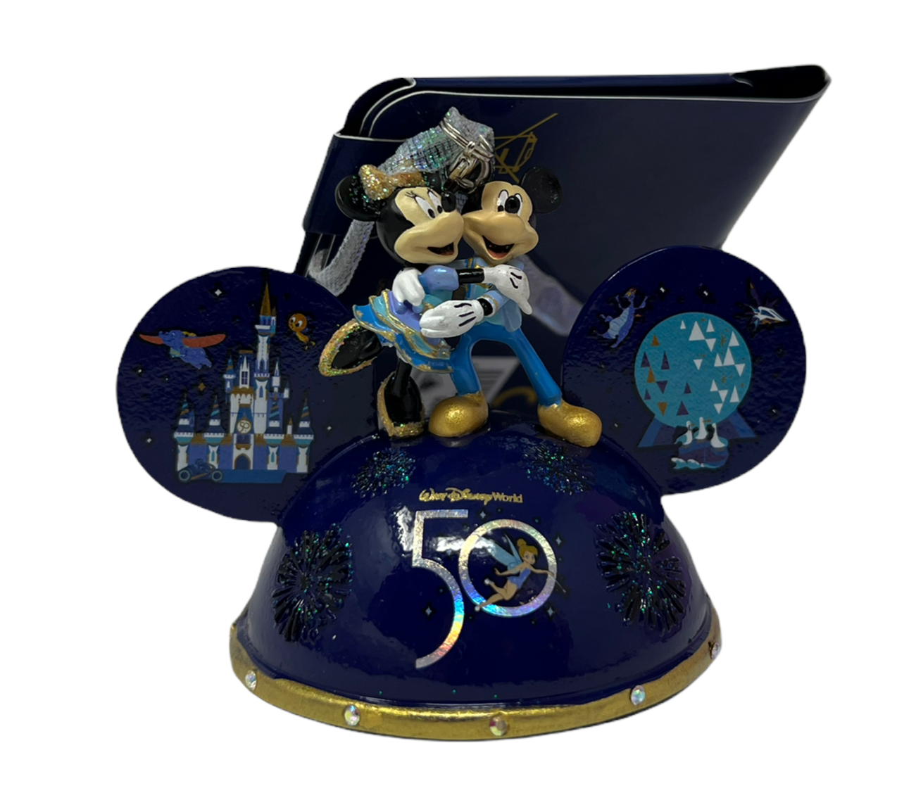 Walt Disney World 50th Anniversary Light Up Ear Hat Ornament