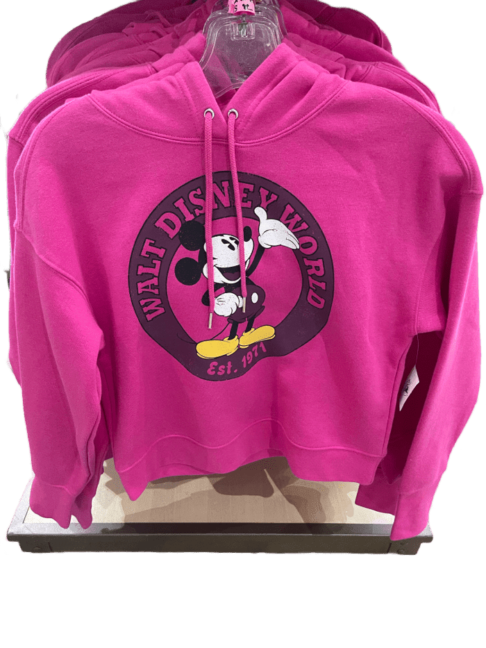 Walt Disney World Mickey Mouse Pullover Hoodie for Women – Pink