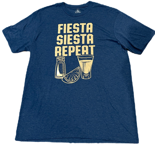 Disney Epcot La Cava Del Tequila FIESTA SIESTA REPEAT Shirt