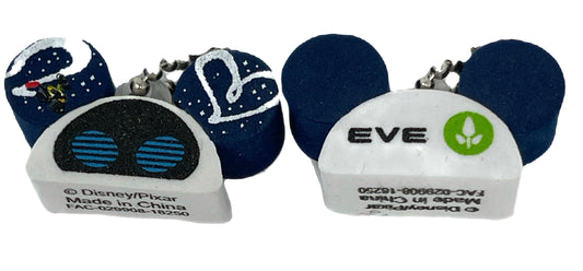 Disney Walle EVE Ear Hat Foam Keychain
