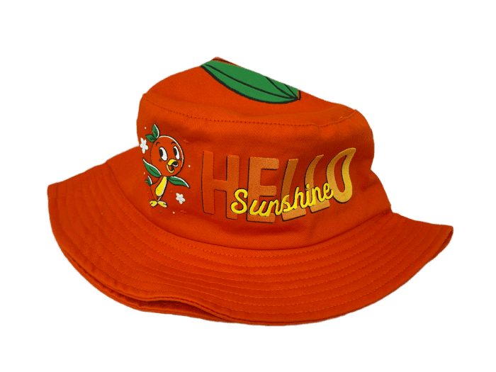 Epcot 2021 Flower and Garden Orange Bird Bucket Hat