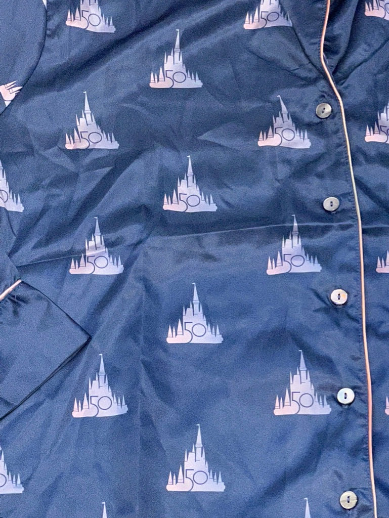 Walt Disney World 50th Anniversary Satin Pajamas