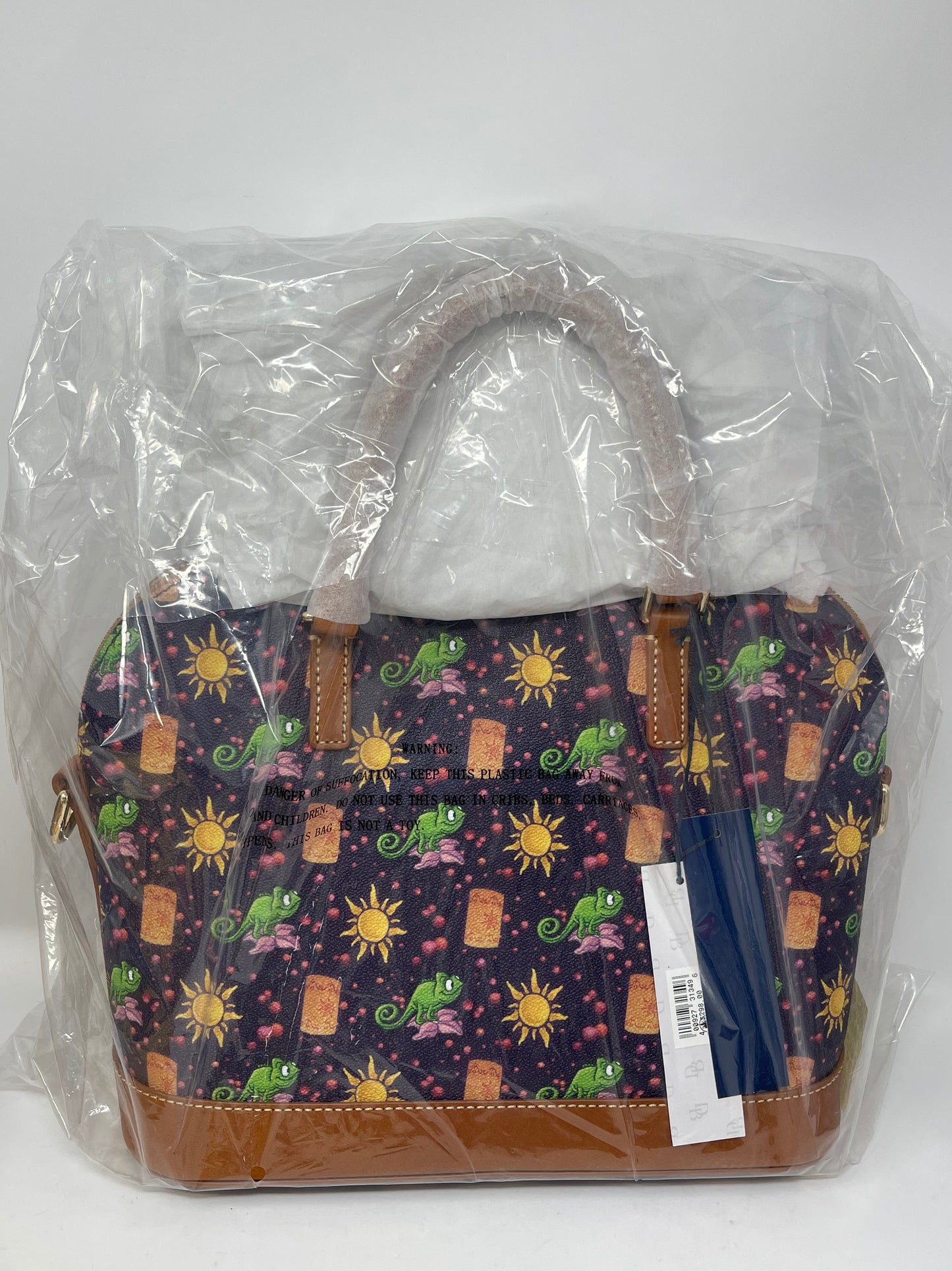 Disney Dooney and Bourke Tangled Rapunzel Satchel Crossbody Purse