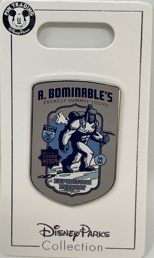 Disney Animal Kingdom Expedition Everest A. Bominable’s Yeti Pin