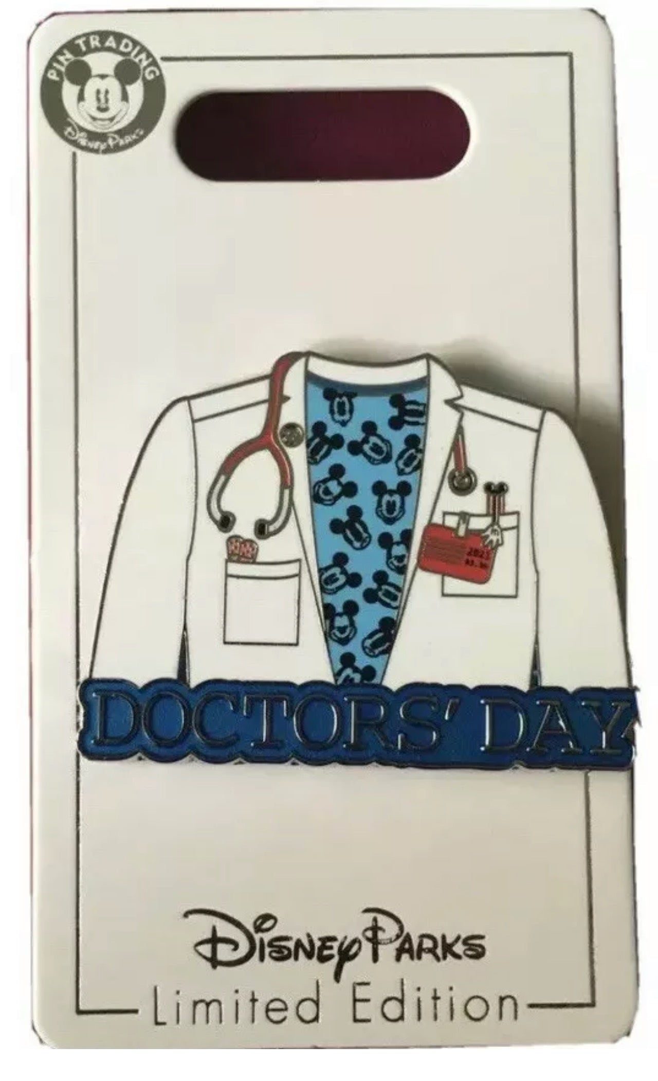 Disney Doctors Day 2021 Pin Limited Edition 3000