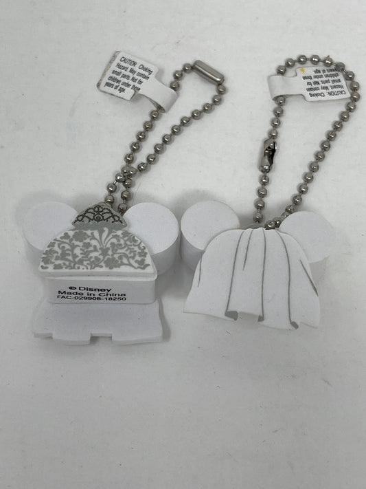 Disney Bride Ear Hat Foam Keychain