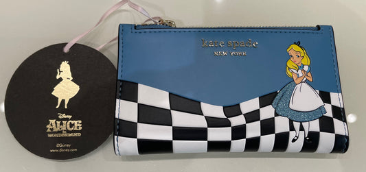 Disney X Kate Spade Alice in Wonderland Credit Card Wallet