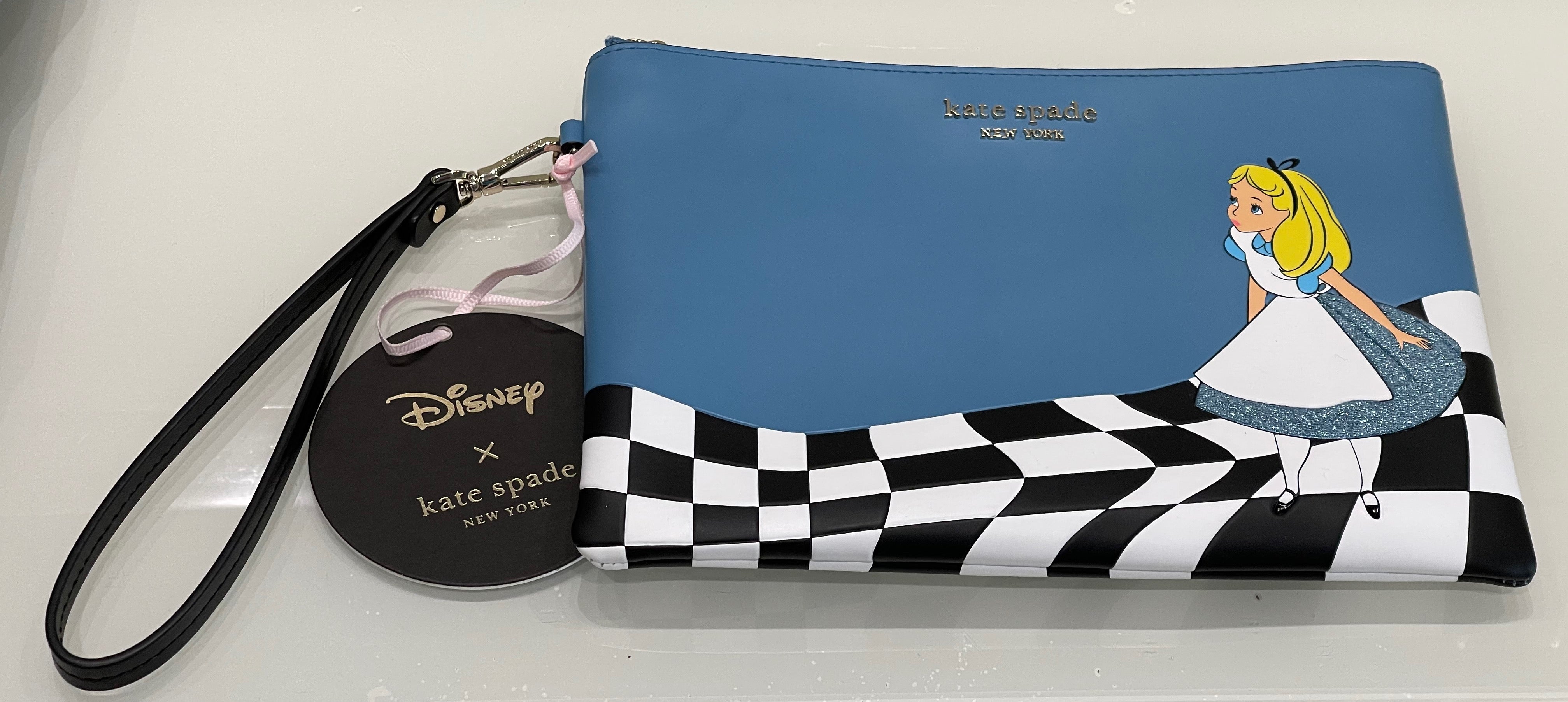 Kate Spade x 2024 Disney Alice in Wonderland Tote and Wristlet