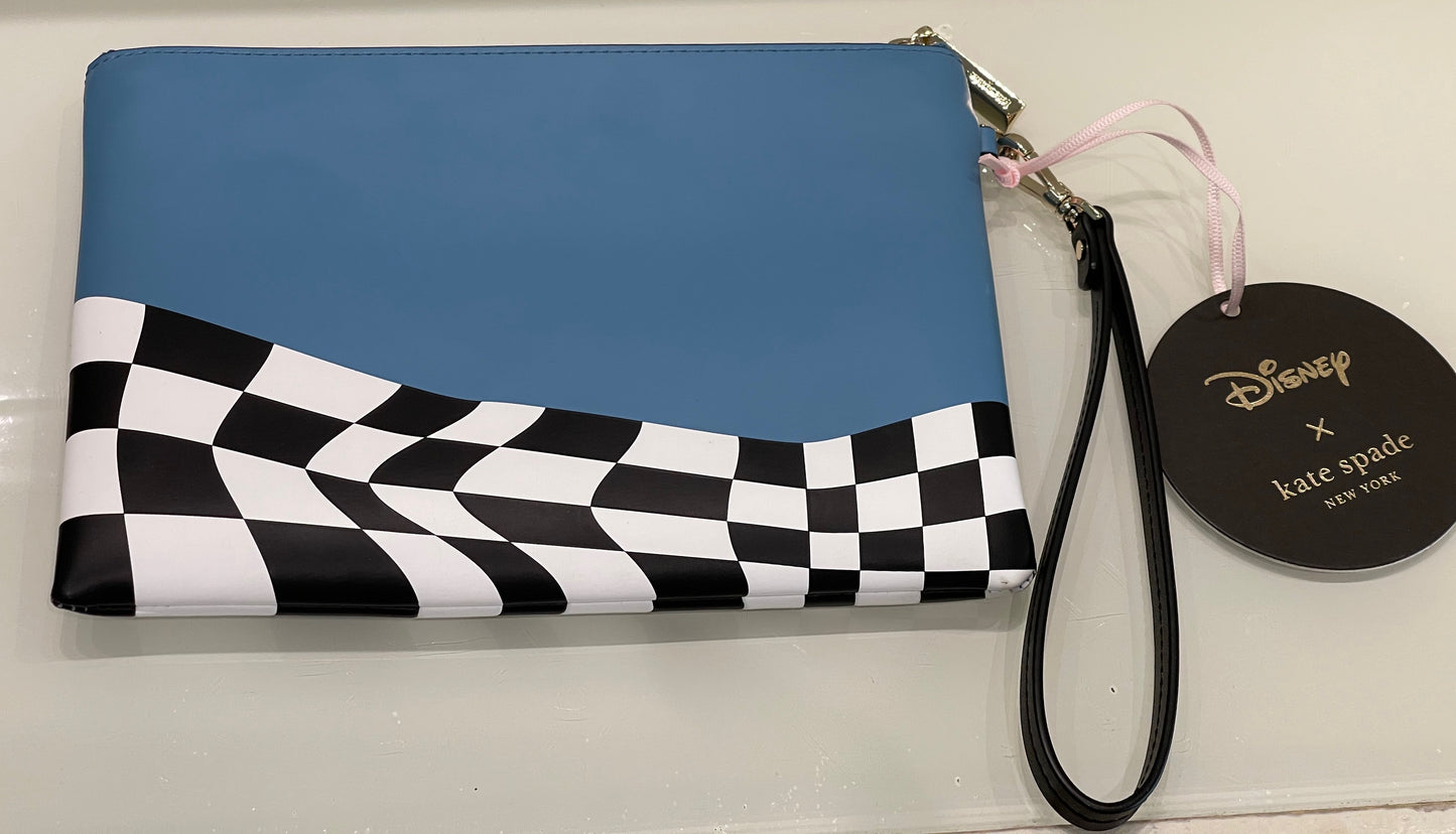 Disney X Kate Spade Alice in Wonderland Wristlet Pouch