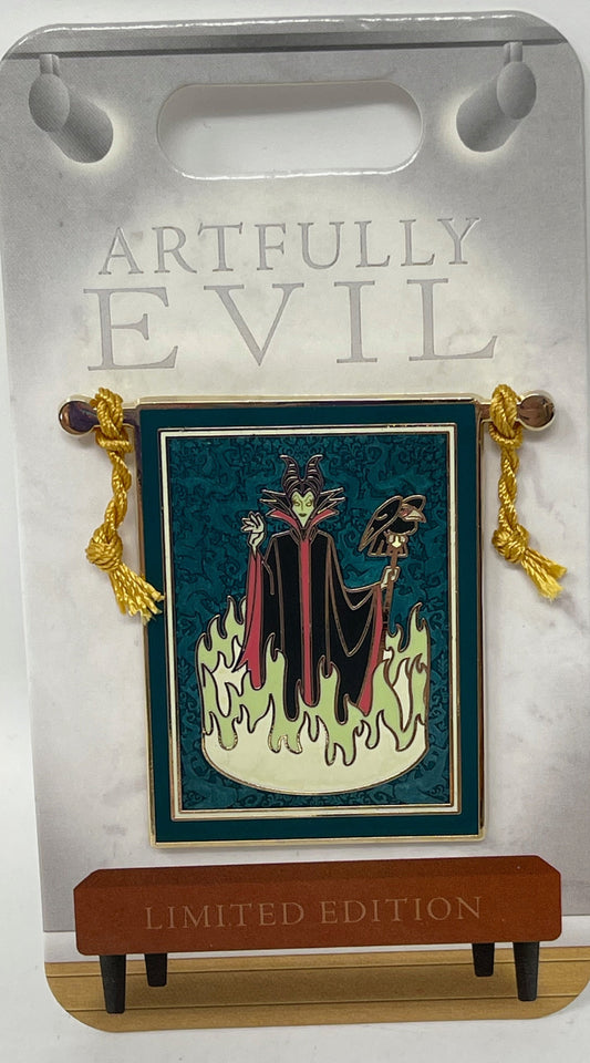 Disney Artfully Evil-Sleeping Beauty Maleficent Pin Limited Edition