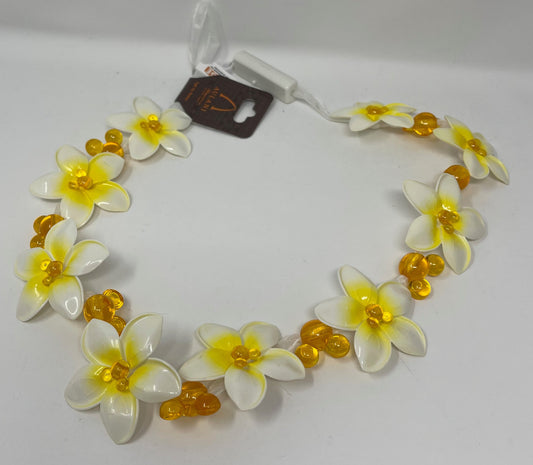 Disney Aulani Exclusive Light Up Mickey Plastic Flower Lei