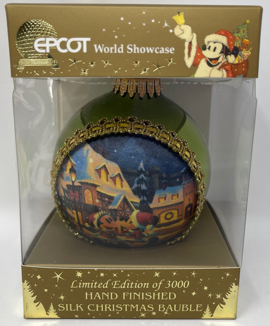 Disney Epcot Germany World Showcase Mickey and Minnie Limited Edition Ornament