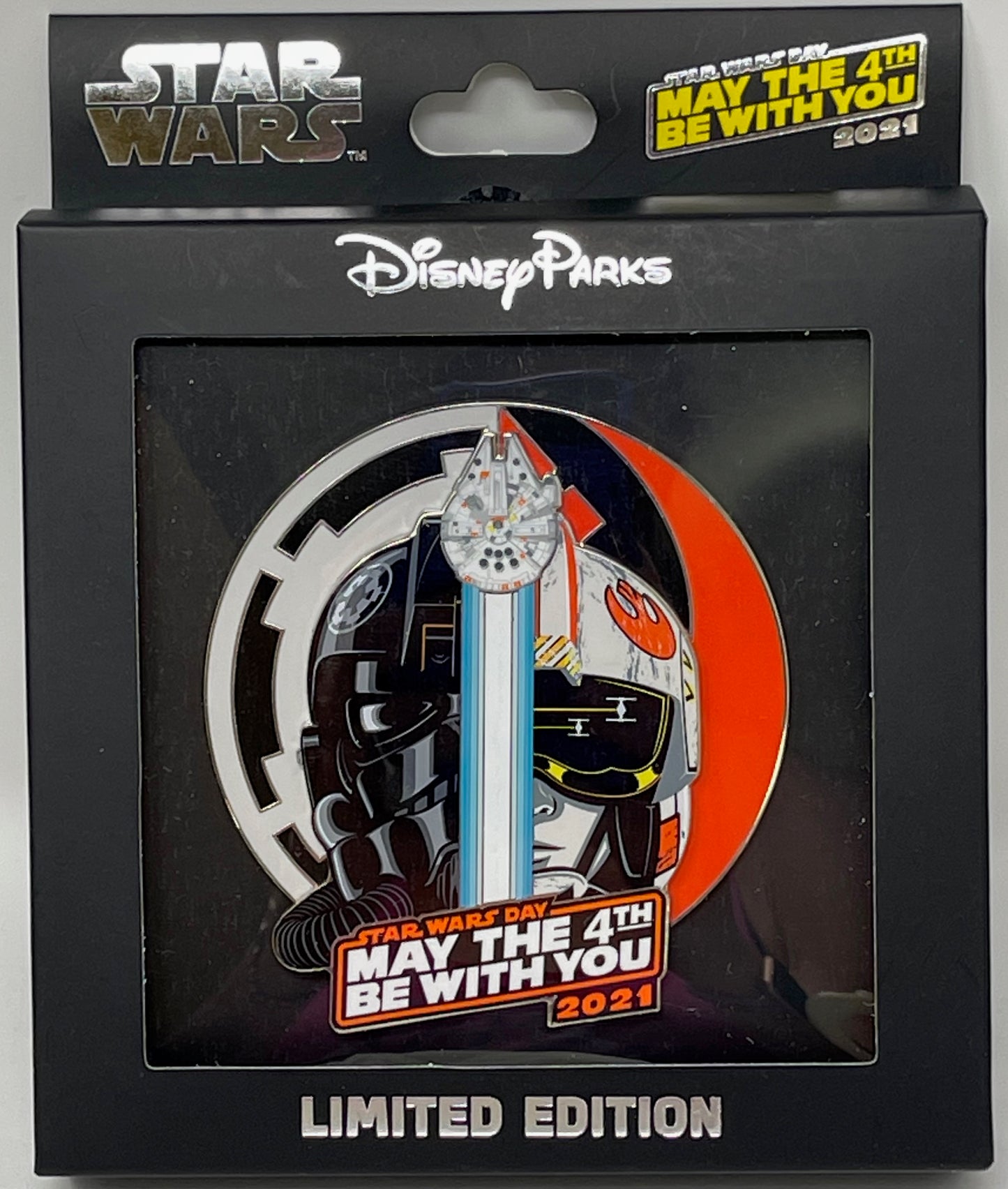 Disney Star Wars May the 4th Be With You 2021 Jumbo Rebel Pin LE 1000