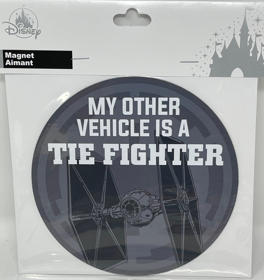 Disney Star Wars My Other Vehicle is a Tie Fighter Magnet