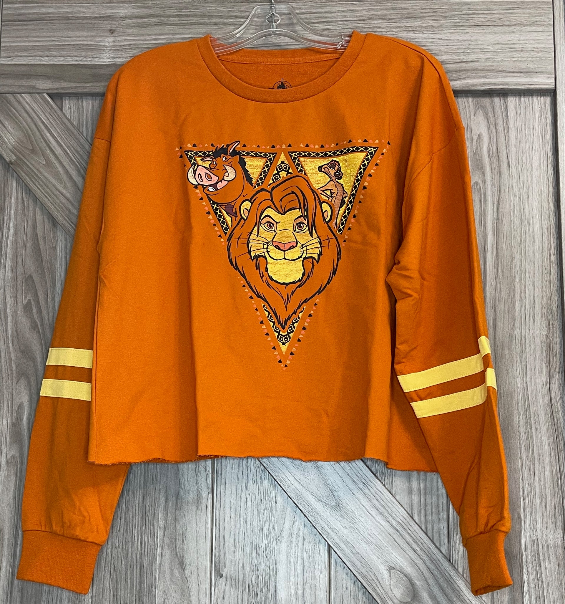 Disney Animal Kingdom Lion King Pullover Sweatshirt Vest XS-Simba