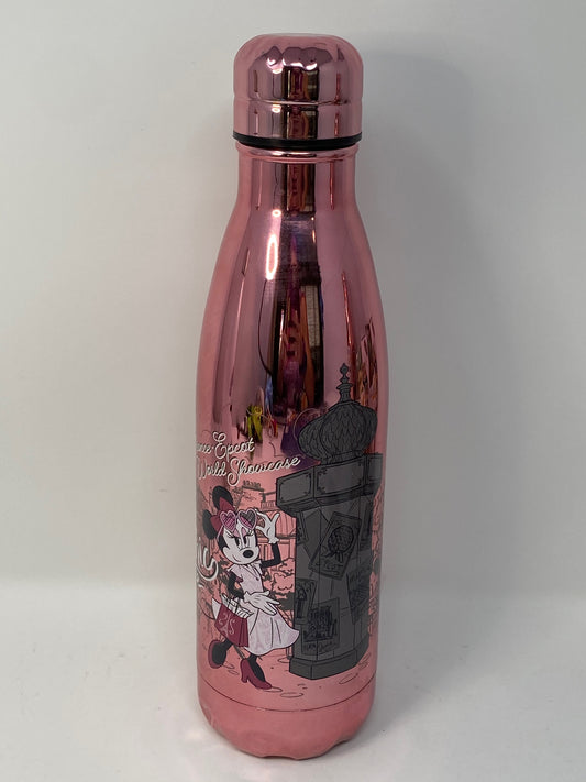 Disney Epcot France World Showcase Minnie Chic Stainless Water Bottle