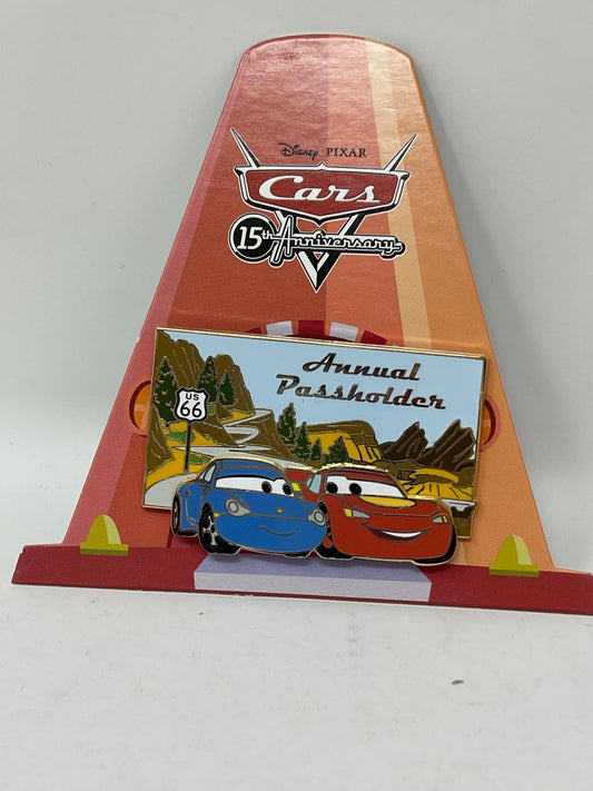 Disney Pixar Cars 15th Anniversary Passholder Pin-Limited Edition