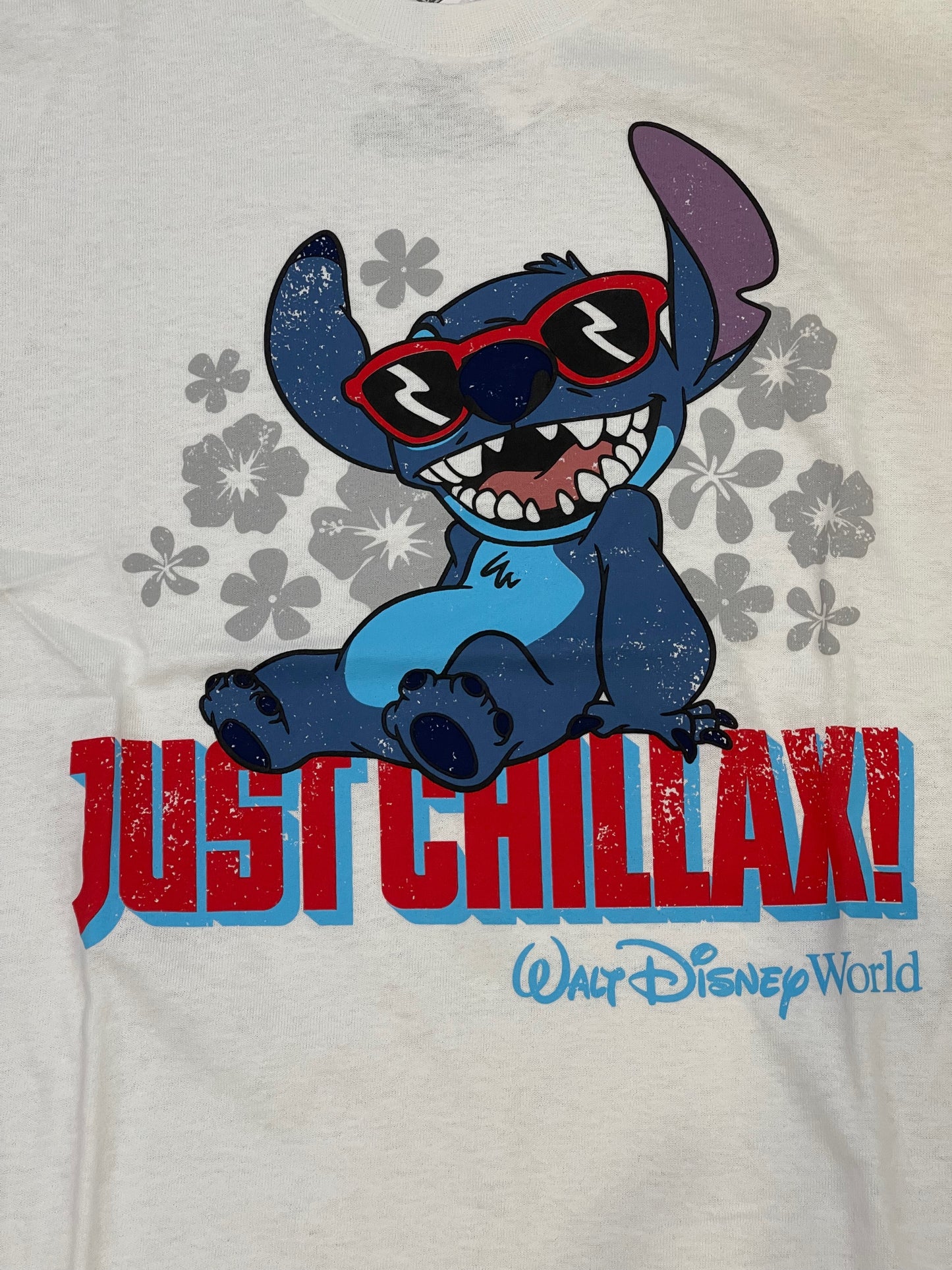 Walt Disney World Stitch “Just Chillax!” Shirt