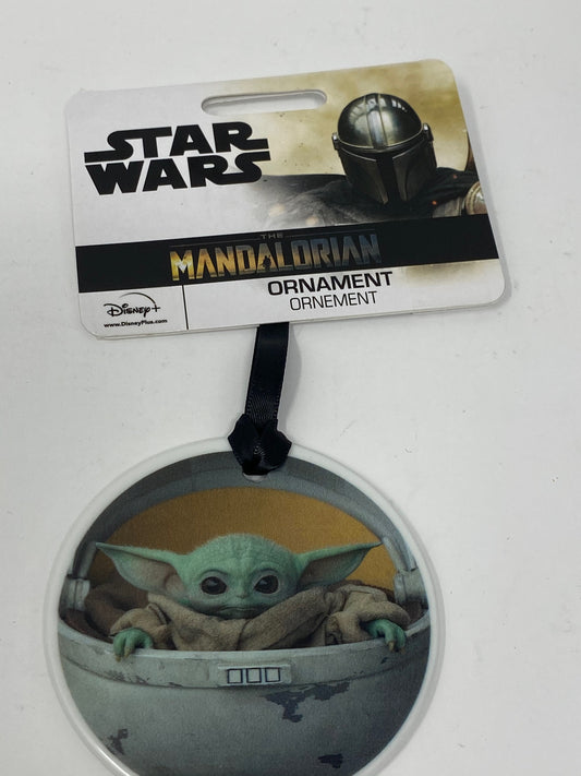 Disney Star Wars The Mandalorian Baby Yoda The Child 2 Sided Ornament